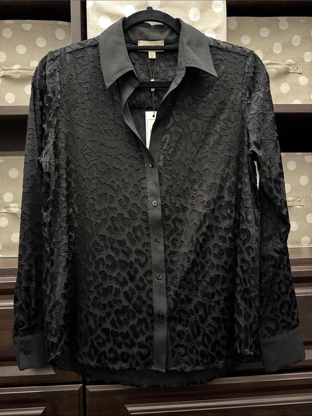 L’AGENCE women’s silk blouse